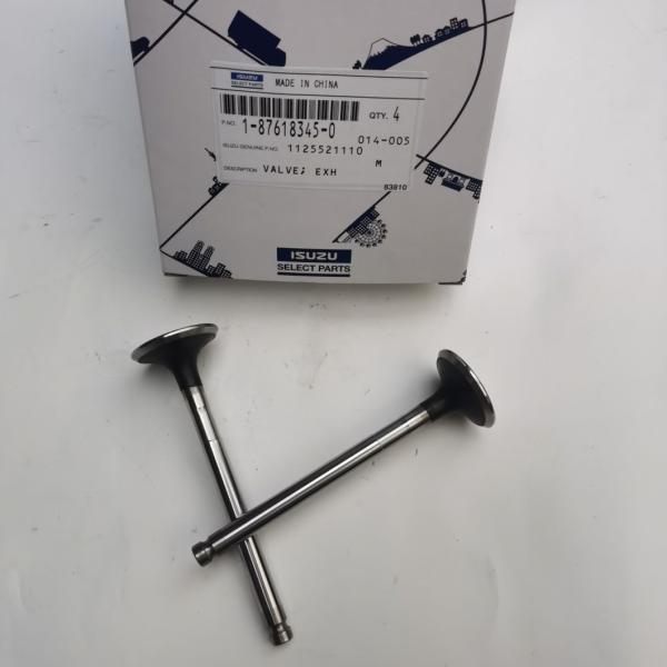 6bg1 4bg1 Isuzu Engine Parts 1-12552-083-0 1-87618345-0 Exhaust Valve