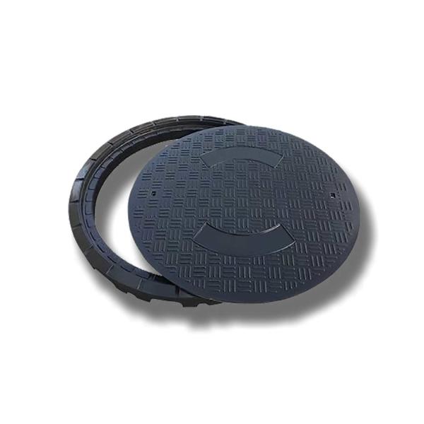 Anti Theft  High Strength Composite Manhole Cover With Bolts For Road Infrastructure Construction