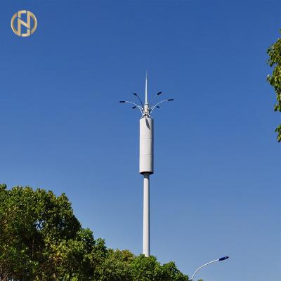 Camouflaged Telecommunication Post 30M 35M 40M For Lighting And Wireless