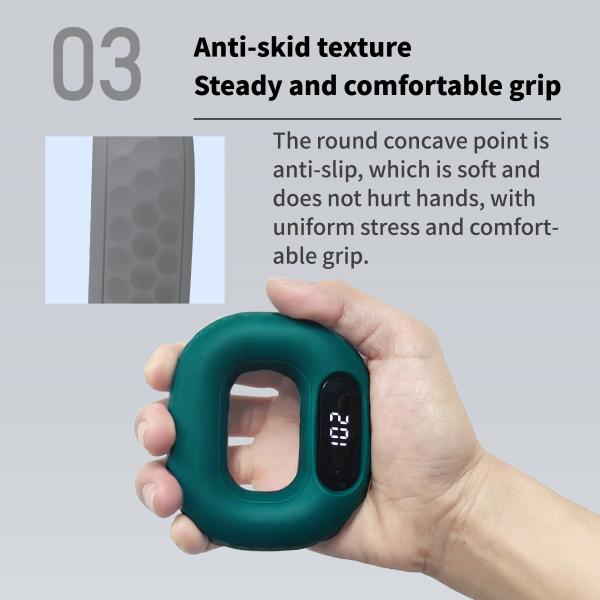 Silicone Grip Force Ring Finger Rehabilitation Training Hand Tire Grip Force Apparatus Men And Women Forearm Fitness