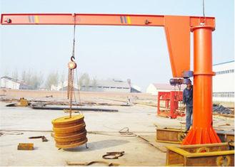 Swing Wall Mounted Jib Crane 3-5 Ton Electric 60 Degree Rotation With Lifting Arm