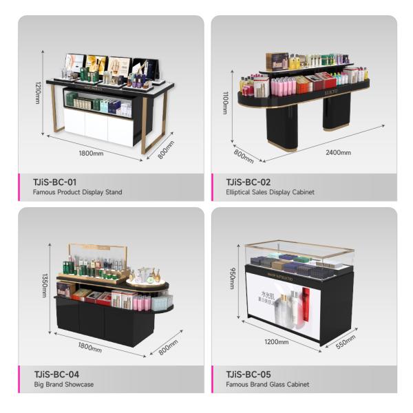 Customized Perfume Store Checkout Counter For Cosmetic Shop Fitting And Retail Shop Design