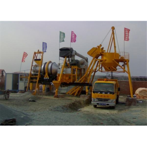 5T Storage Bin Batch Mixing Plant , 15t/h Mobile Concrete Batching Plant 