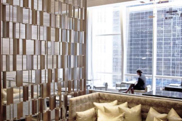 Hot sale hotel decor metal screen partition wall panel  for private screen room divider