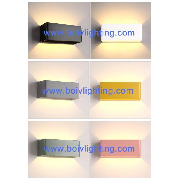 Colorful LED Light Body Indoor Wall Lamp 5W BV6022 Aluminum 100*100*100MM