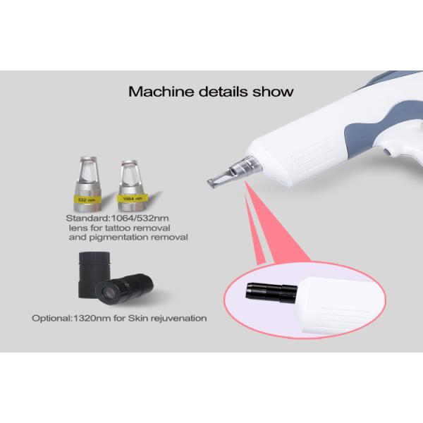 High Power Dark Age Spot Removal Q-Switched ND YAG Laser Machine 532nm / 1064nm