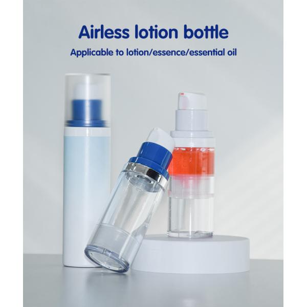 Пластмасса КАК безвоздушная упаковка косметики Скинкаре вакуума бутылки 30мл 50мл однослойная