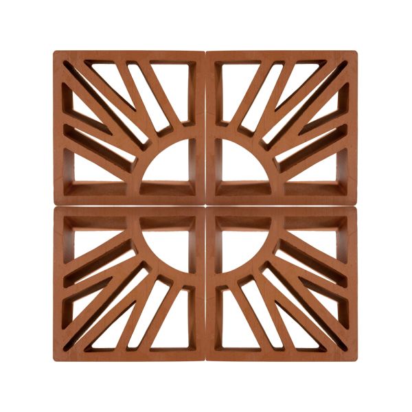 Sun Design Popular Decorative Material Terracotta Air Brick Facade Breeze Block for Sale