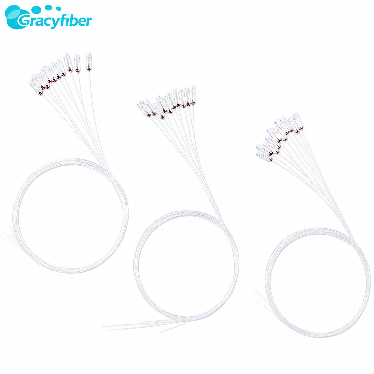 Nx1 Multimode Fiber Combiner Low Insertion Loss Fiber Pump Combiner For Optical Sensing