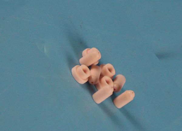Pink Color Dry Pressing Al2O3 Ceramic Spray Nozzles