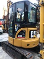 Excavateur de chat utilisé 303C Taille compacte et commandes réactives pour une navigation facile