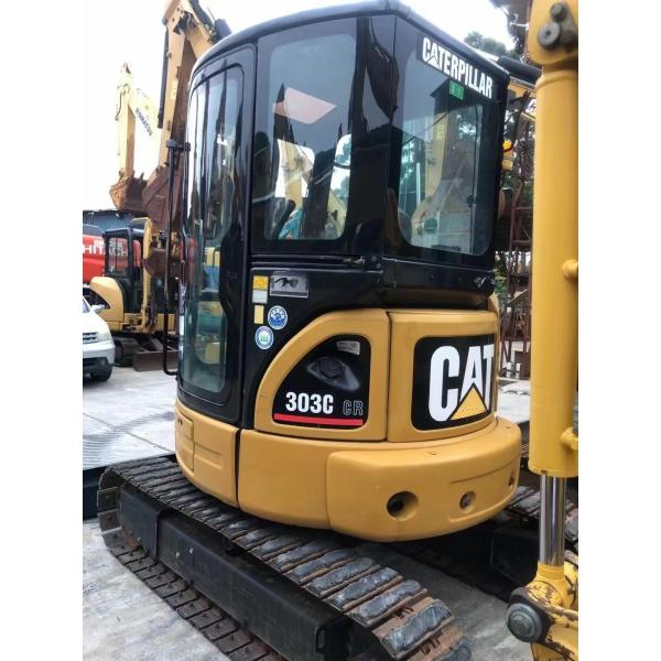 Cat 303C мини-экскаватор Crawler Гидравлический экскаватор Универсальный 3-тонный экскаватор