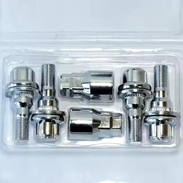 Security Anti Theft Wheel Lug Nuts M12X1.5 M12X1.25 Set 4+2 10 Grade