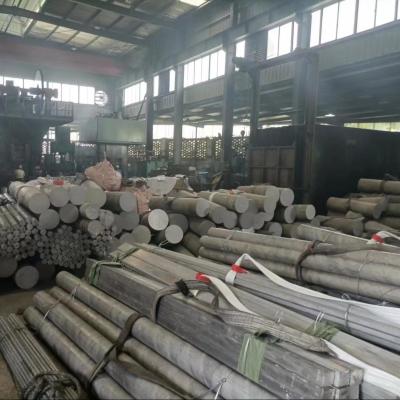 Extruded Round Aluminium Rod Solid Bar 2024 5052 5083 T6 Silver Color ISO Certificate
