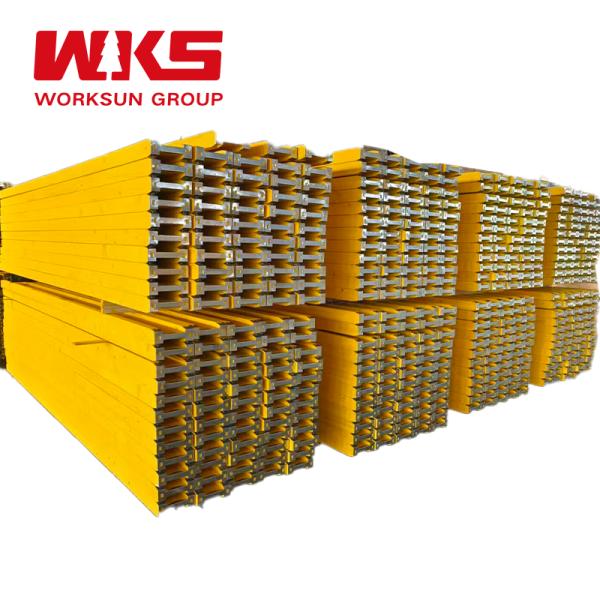 200mm Height Timber Props Formwork Yellow Timber Formwork For Concrete Slab