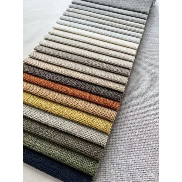 380GSM chenille sofa fabric multi-color fabric for sofa