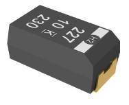 Surface Mount T528 Kemet Tantalum Capacitor Reduced Volume SMD T528Z337M004ATE009