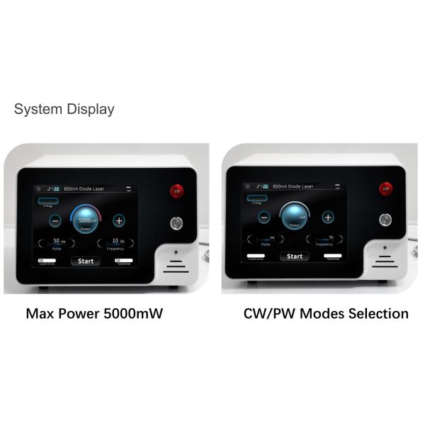 Red Light Laser and Blue Light Source Gomecy Physical Healing 650nm Photodynamic Therapy Laser Machine