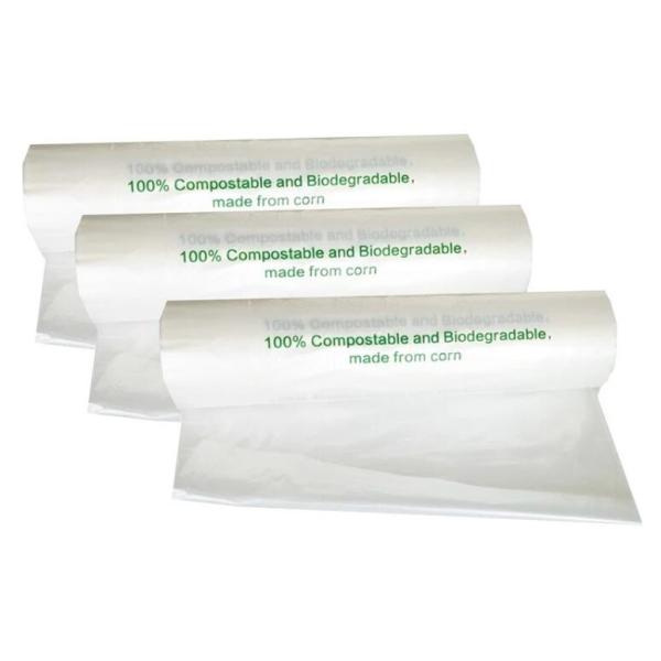 Plastic Biodegradable Produce Bags / Compostable Packaging Bags