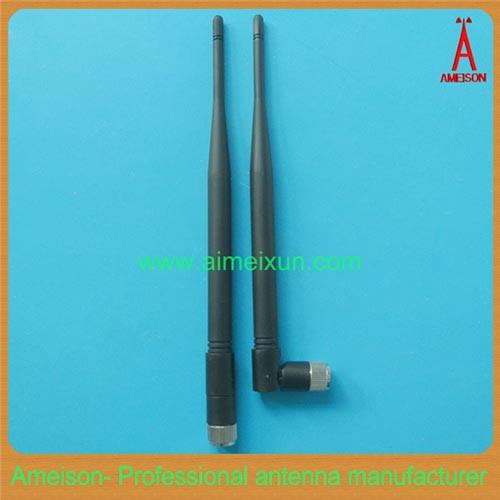 5725-5850MHz 2dBi Rubber Antenna whip antenna for wireless USB adapter or router