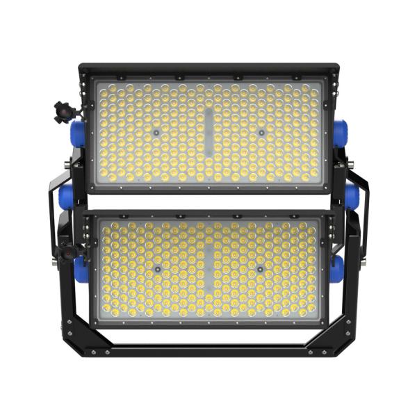 Dali Dimmable LED Stadium Flood Lights 1000 Watt Arena Lights IP65 Black Aluminum