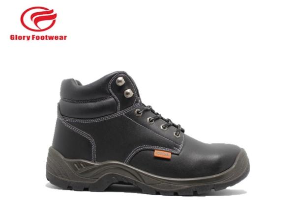 Black Breathable Lightweight Steel Toe Boots For Mens  Embossed Color Optional