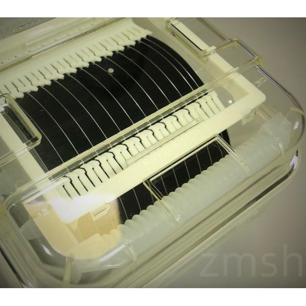 Си Си эпитаксиальная вафель Кремниевый карбид 4H 4 дюймов 6 дюймов высокая резистивность полупроводниковой промышленности