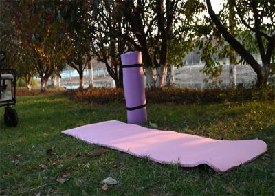 Tapete de Yoga Antiderrapante Extra Espesso Roxo para Pilates e Exercício