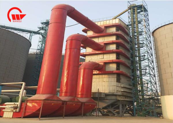 Máquina agrícola de aço inoxidável do secador, 6 - equipamento de secagem do milho 10m