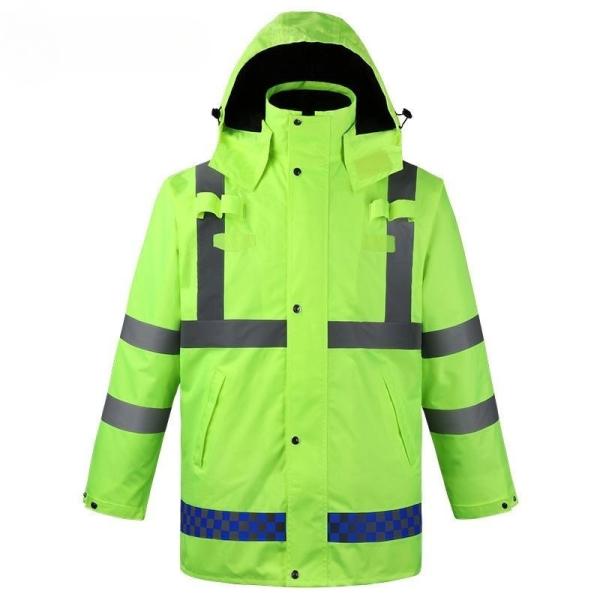 Windproof Reflective Safety Rainwear OEM High Visibility Rain Suits