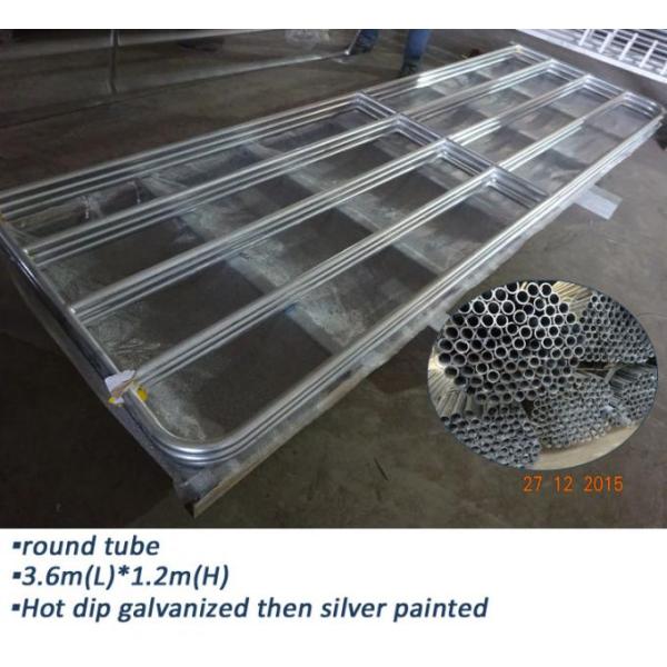 30*60*1.6mm Oval Pipe economic Full Welded Used Horse Corral Panels For Farm