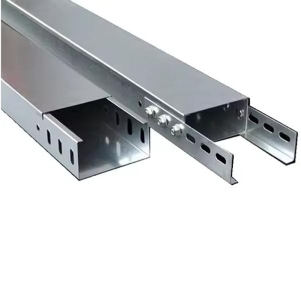 Rectangular Aluminum Cable Tray for Low Maintenance in Indoor or Outdoor Installations