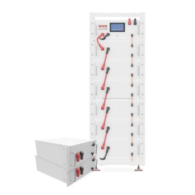 High Voltage LiFePO4 Battery Modules 19.2KWh To 51.2KWh Emergency Backup