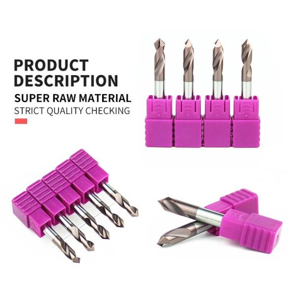 Металлические режущие инструменты Карбидная конечная мельница Шаффер сверло для нержавеющей стали оцинкованная