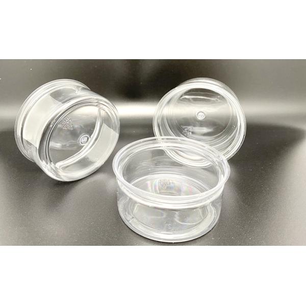 Plastic Transparent Weed Packaging Can 50g 80g Cig Tin Child Resistant Tins