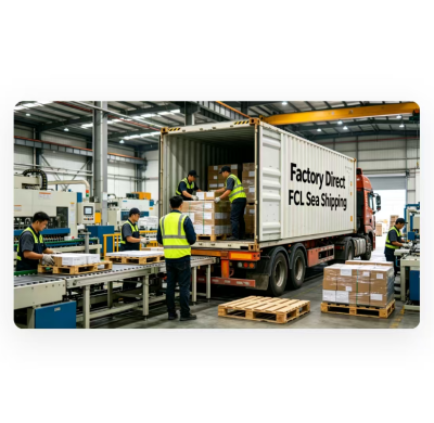 FCL Sea Shipping Foreign Trade Service , Full Container Ocean Freight Shipping
