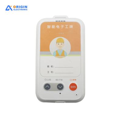 Electronic Work Student ID Card GPS Monitoring System With GPS Locator And Emergency Call