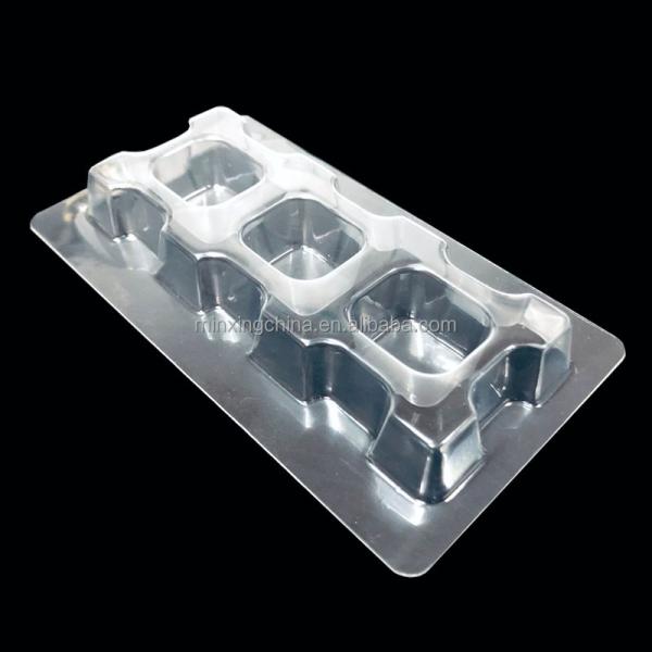 Antistatic Treatment PET Buttoned Blister Clamshell for Customizable Earphone Components