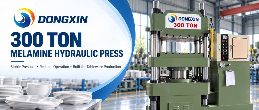 250T-1600T Melamine Tableware Hydraulic Press Machine
