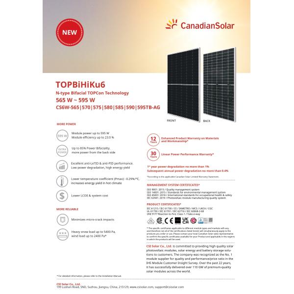 Integrated Roof Household Powerbank Router Bifacial N Type Mono Perc Solar Panel