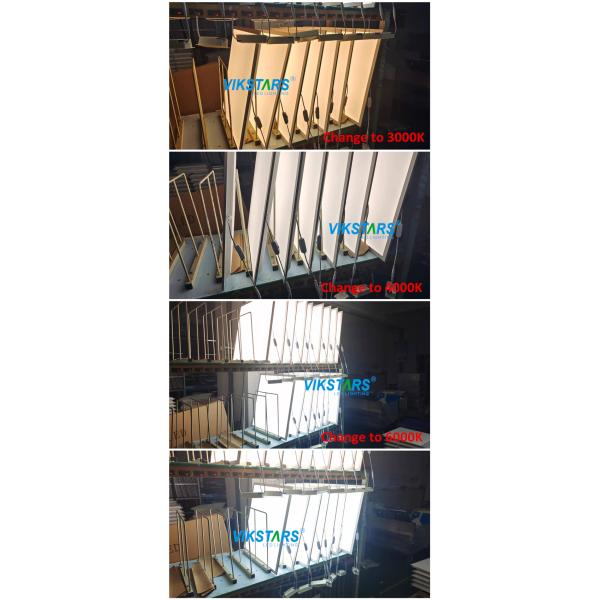 3000K 4000K CCT дистанционное управление AC277V 23,6 светов индикаторной панели СИД дюйма