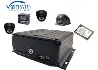 SSD DVR móvil de 4G 3G H265 GPS 4CH 1080P HDD con el intercomunicador para los autobuses