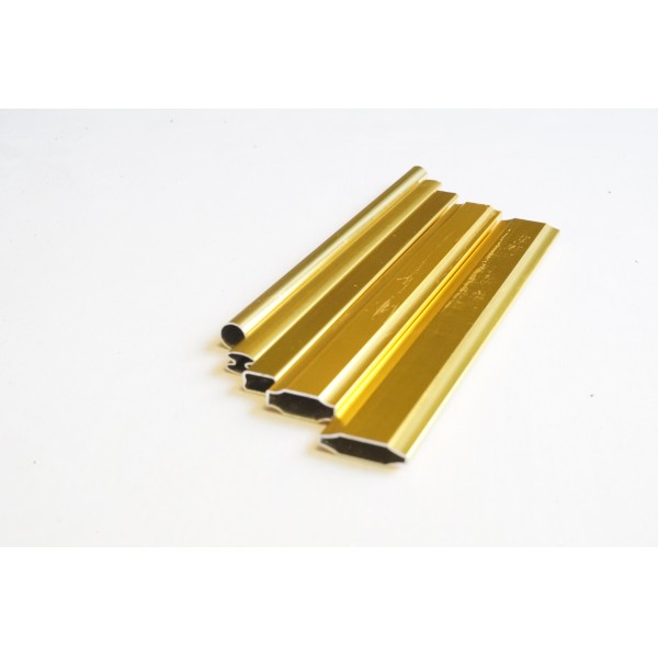 Screw Installation Aluminium Georgian Bar 6*15mm Muntin Bars In Windows Customized Designs And Dimensions
