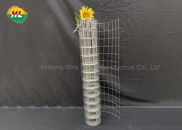 EN10218 2 Galvanized Welded Wire Mesh Fence rectangular opening