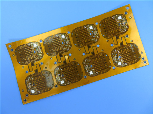Double Layer Flexible PCB Board Built On Polyimide with 0.15mm thick for Tracking Device
