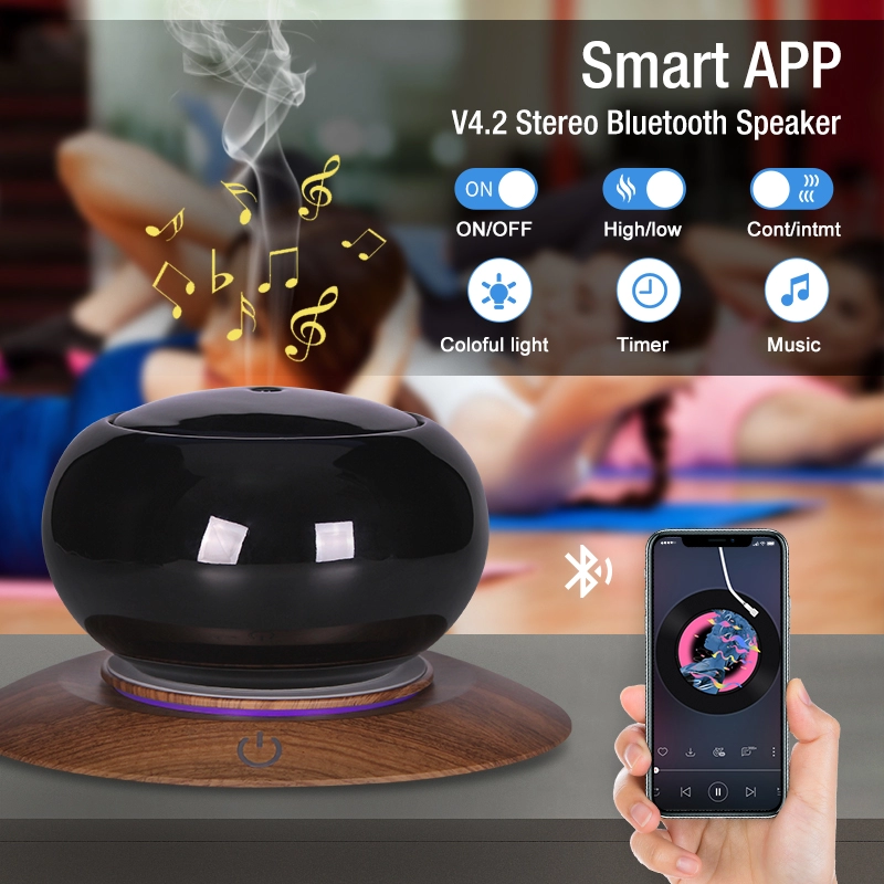 High Quality Humidifier Aromatherapy Essential Oils Humidifier Smart App Control Music Ceramic Porcelain Aroma Diffuser