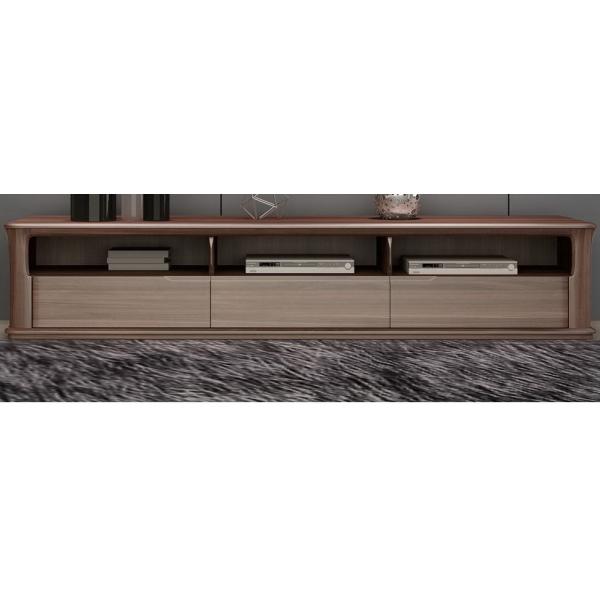 2017 New Walnut Wood Furniture Design Living room sets Long TV Stand &  Floor Cabinets