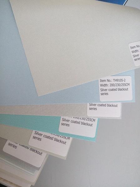Durable slat fabric roller blinds jacquard roller blinds new silver coated window  blinds very low price roller  fabric