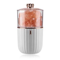 Newest Nature Crystal Salt Rock Aromatherapy Lamp  7 Color Atmosphere Night Light For Bedroom Office Car Air Purify