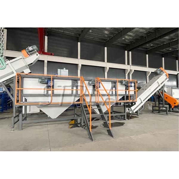 линия стирки HDPE 156kw 1000kg/H SUS304 для барабанчиков/бутылок/корзин/материала бочонков трудного